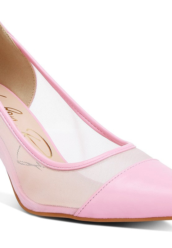 Hearst Mesh Pump Sandals - Tigbul's Variety Fashion Shop