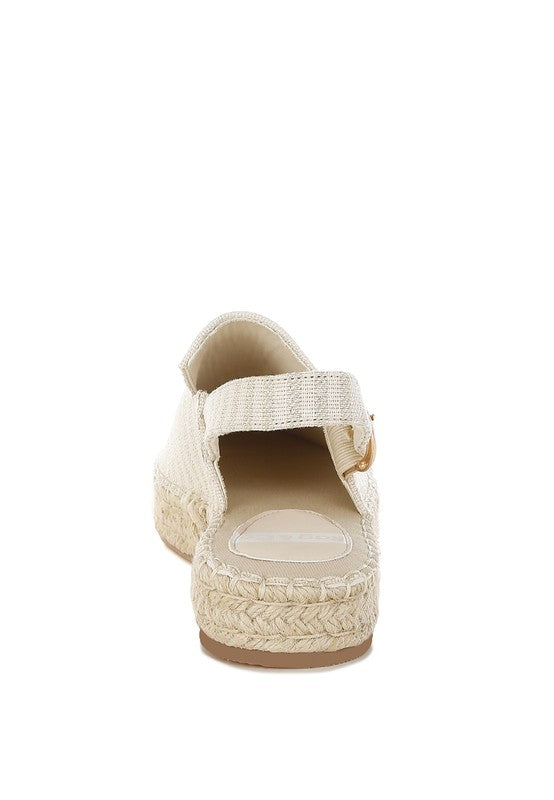 Zalli Canvas Espadrilles Sandals - Tigbul's Variety Fashion Shop