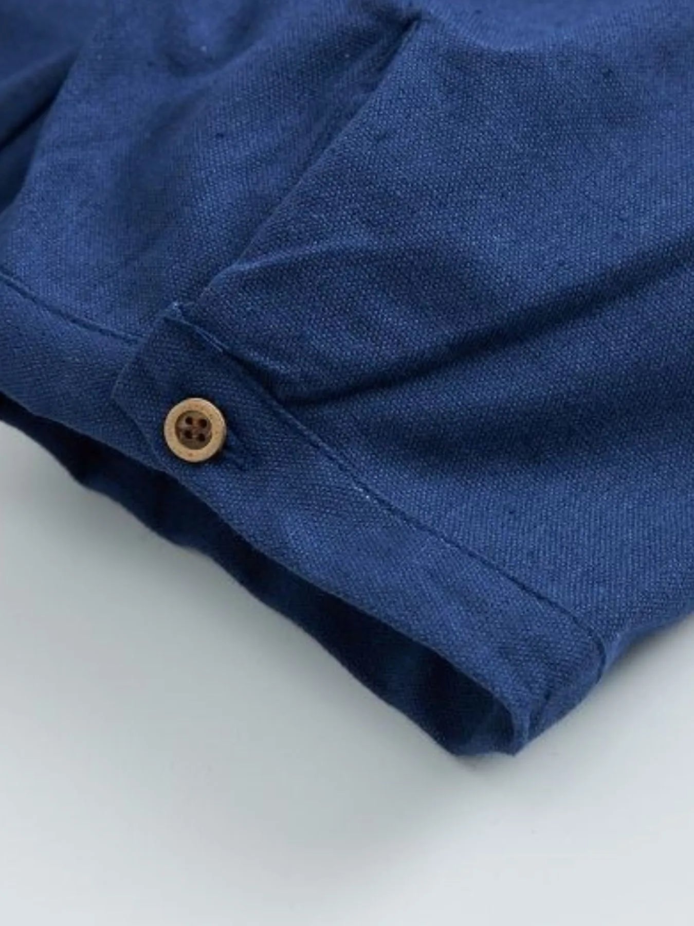 Men's Plus Size Button Detail Short Sleeve Blouse - Tigbul's Variety Fashion Shop