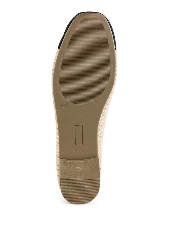 Rosario Two Tone Ballerinas - Tigbul's Variety Fashion Shop