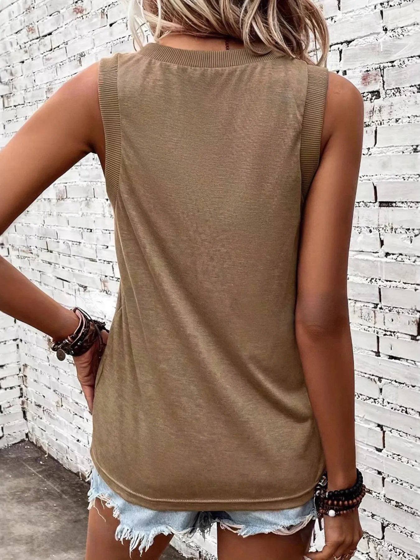V-Neck Tank - Tigbul's Variety Fashion Shop