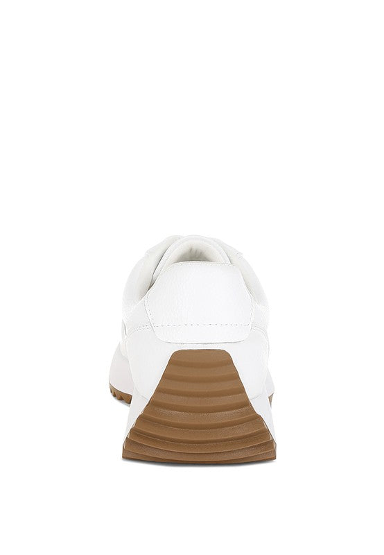 Athion Studded Real Leather Sneakers - Tigbul's Variety Fashion Shop