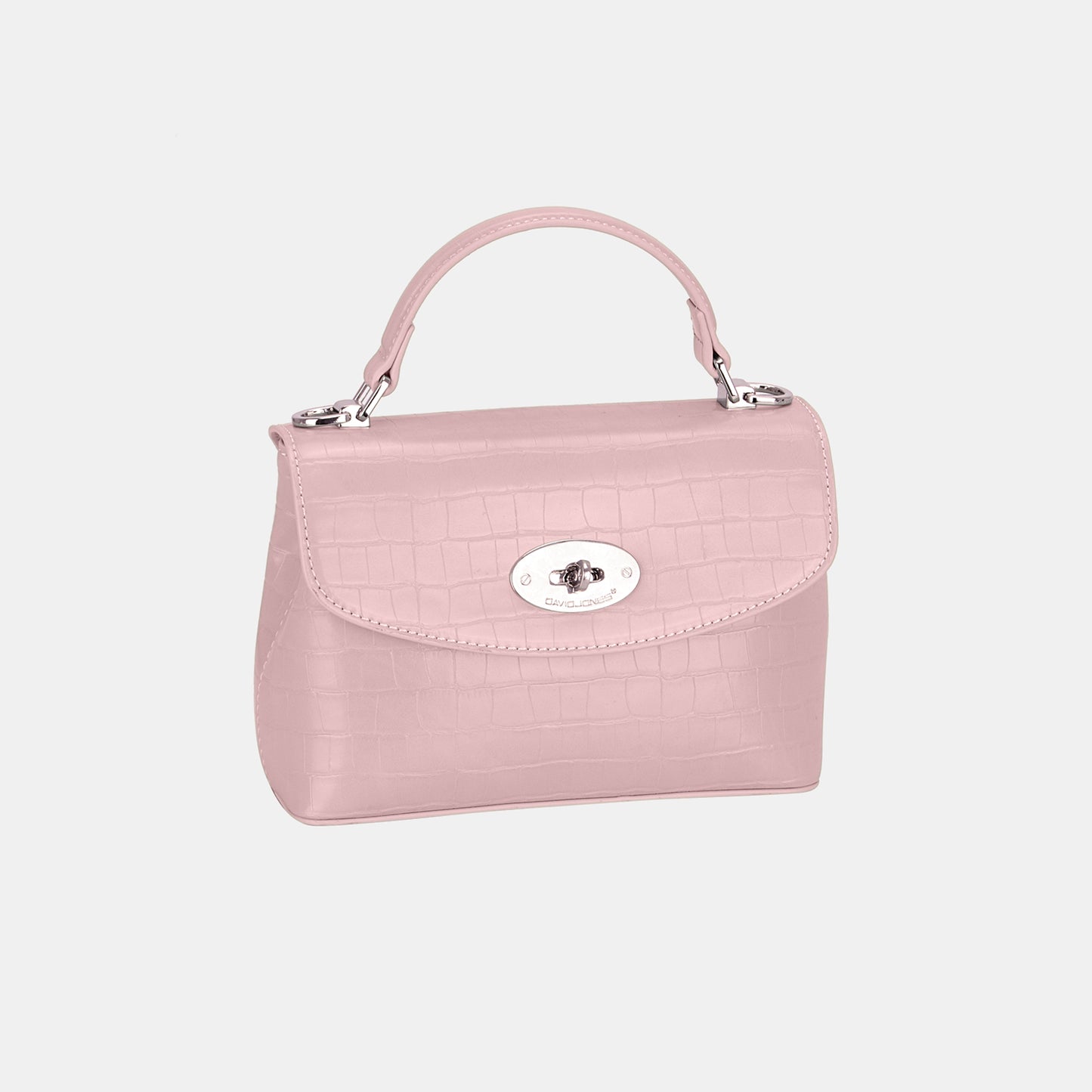 David Jones Texture PU Leather Handbag - Tigbul's Variety Fashion Shop