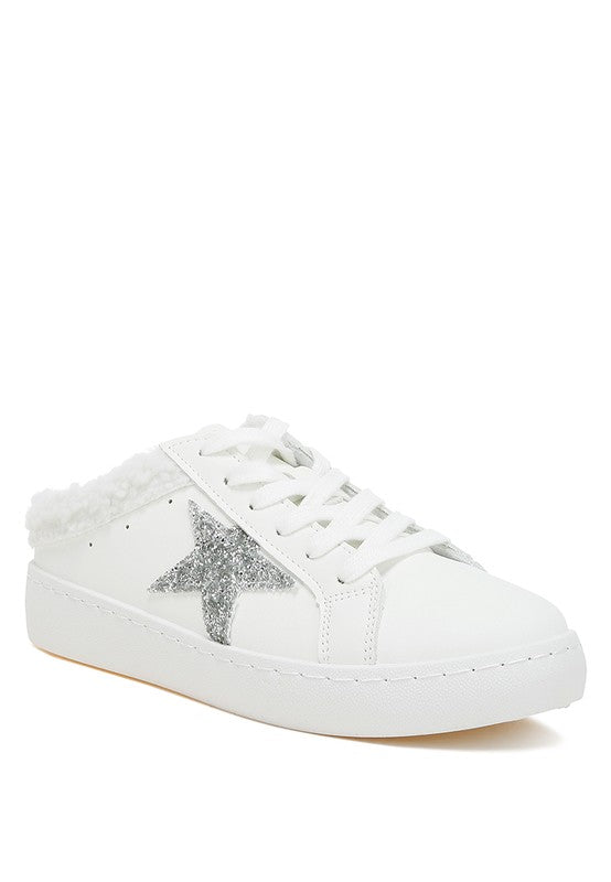 Moxie Fur Collar Slip On Sneakers - Tigbul's Variety Fashion Shop