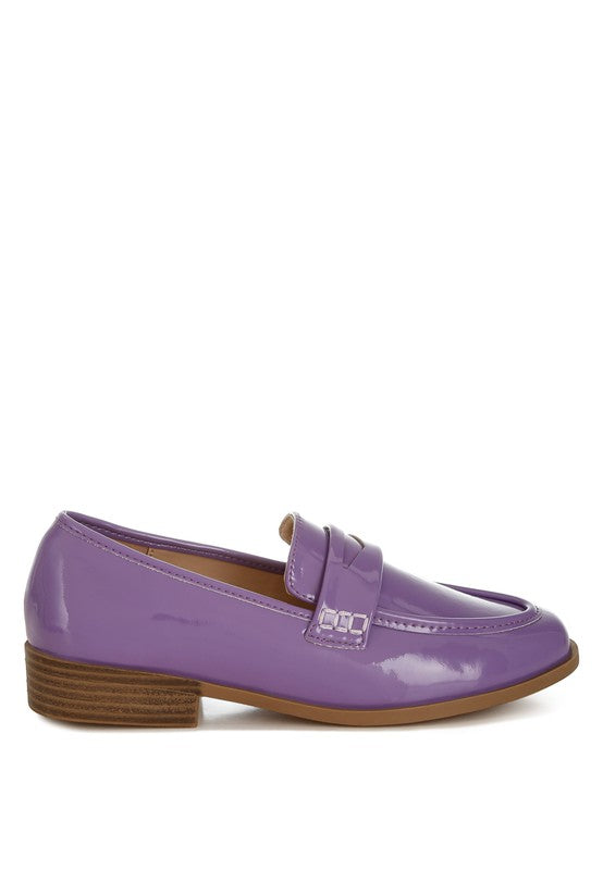Mogul Penny Strap Detail Loafers - Tigbul's Variety Fashion Shop