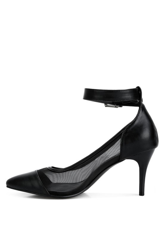 Hearst Mesh Pump Sandals - Tigbul's Variety Fashion Shop