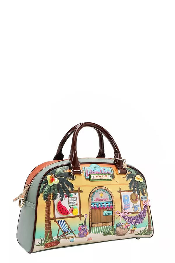 Nicole Lee USA Sun and Sand Dome Bag - Tigbul's Variety Fashion Shop