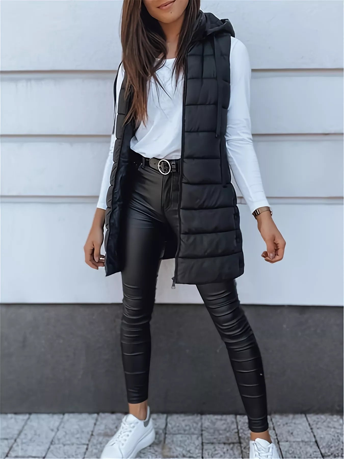 Zip Up Hooded Winter Coat - Tigbul's Variety Fashion Shop