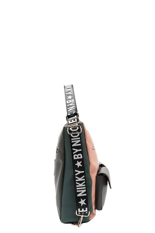 Nicole Lee USA Multifunction Adjustable Strap Eco-Leather Backpack - Tigbul's Variety Fashion Shop