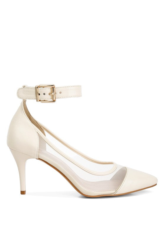 Hearst Mesh Pump Sandals - Tigbul's Variety Fashion Shop