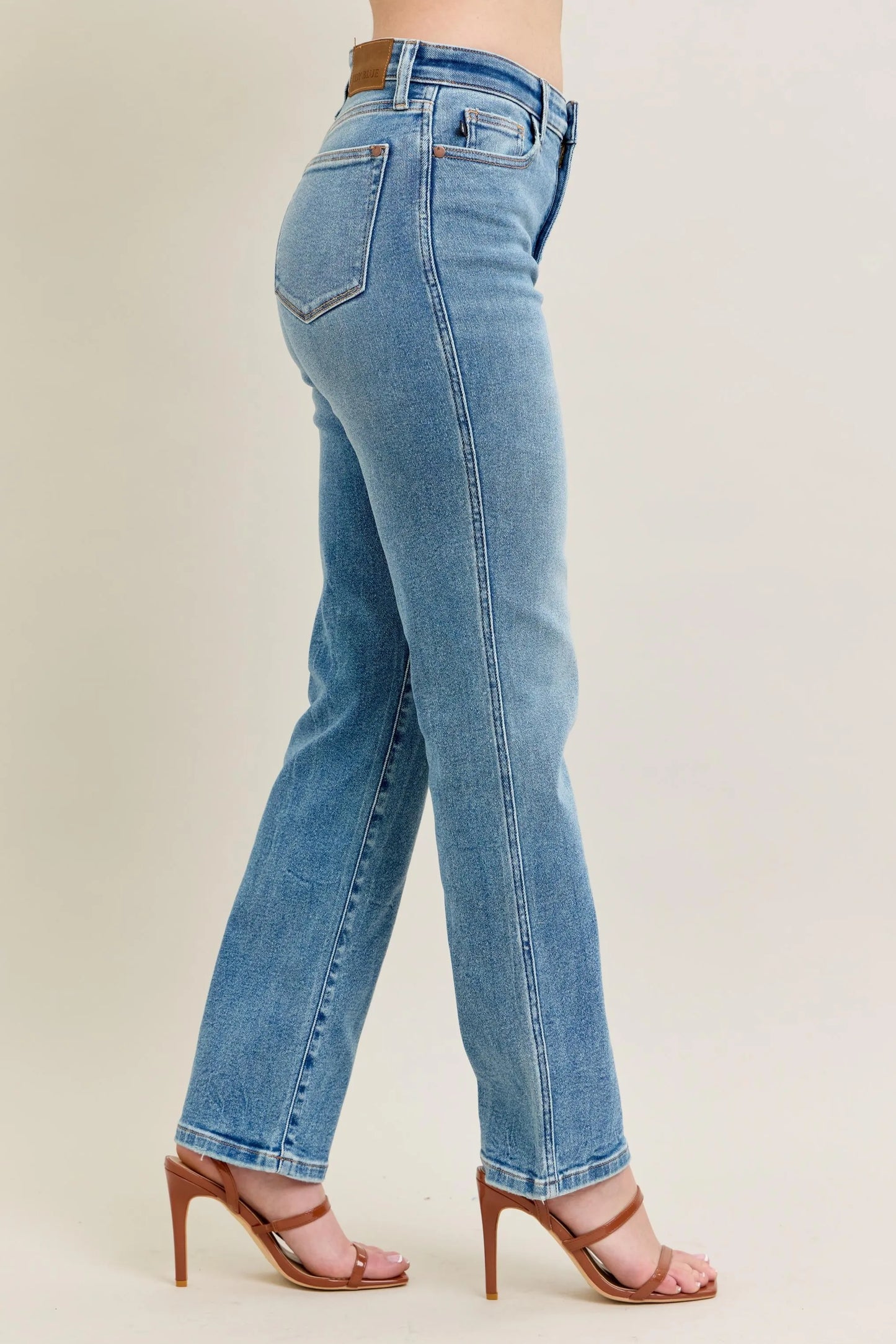 Judy Blue Vintage Straight Jeans Small - 24W - Tigbul's Variety Fashion Shop