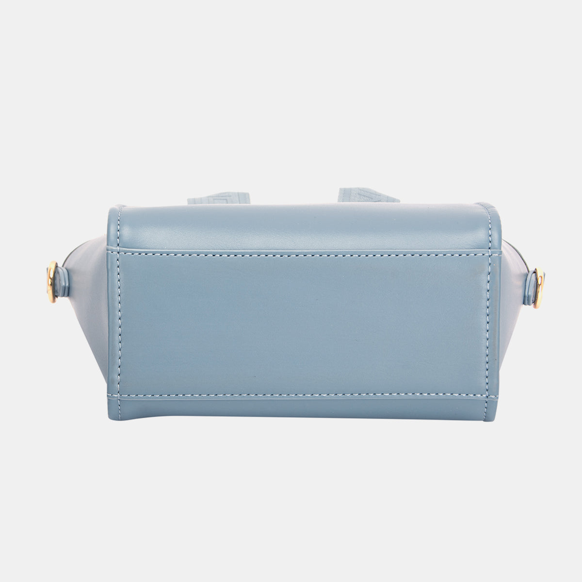 David Jones Small Handbag with Embossed Pattern Handles - Tigbul's Variety Fashion Shop