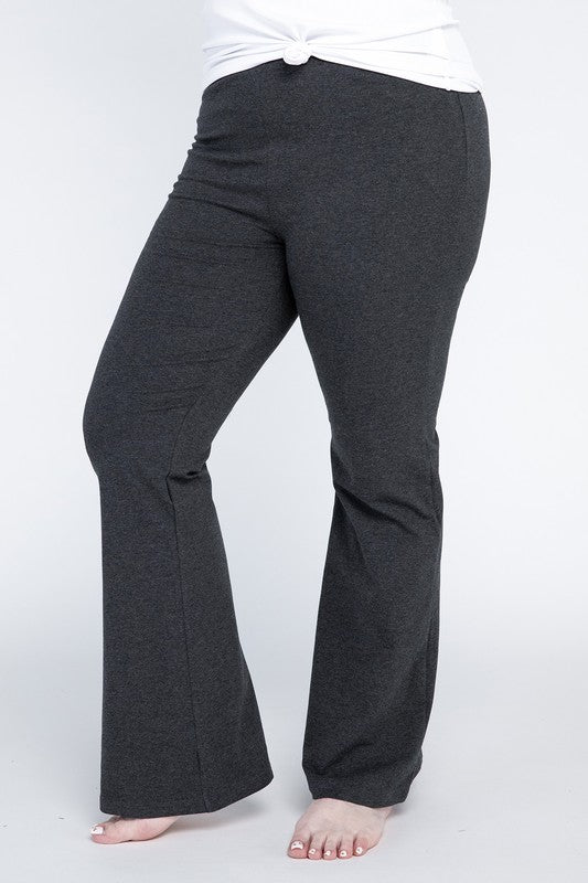 Plus Everyday Flare Bottoms - Tigbul's Variety Fashion Shop
