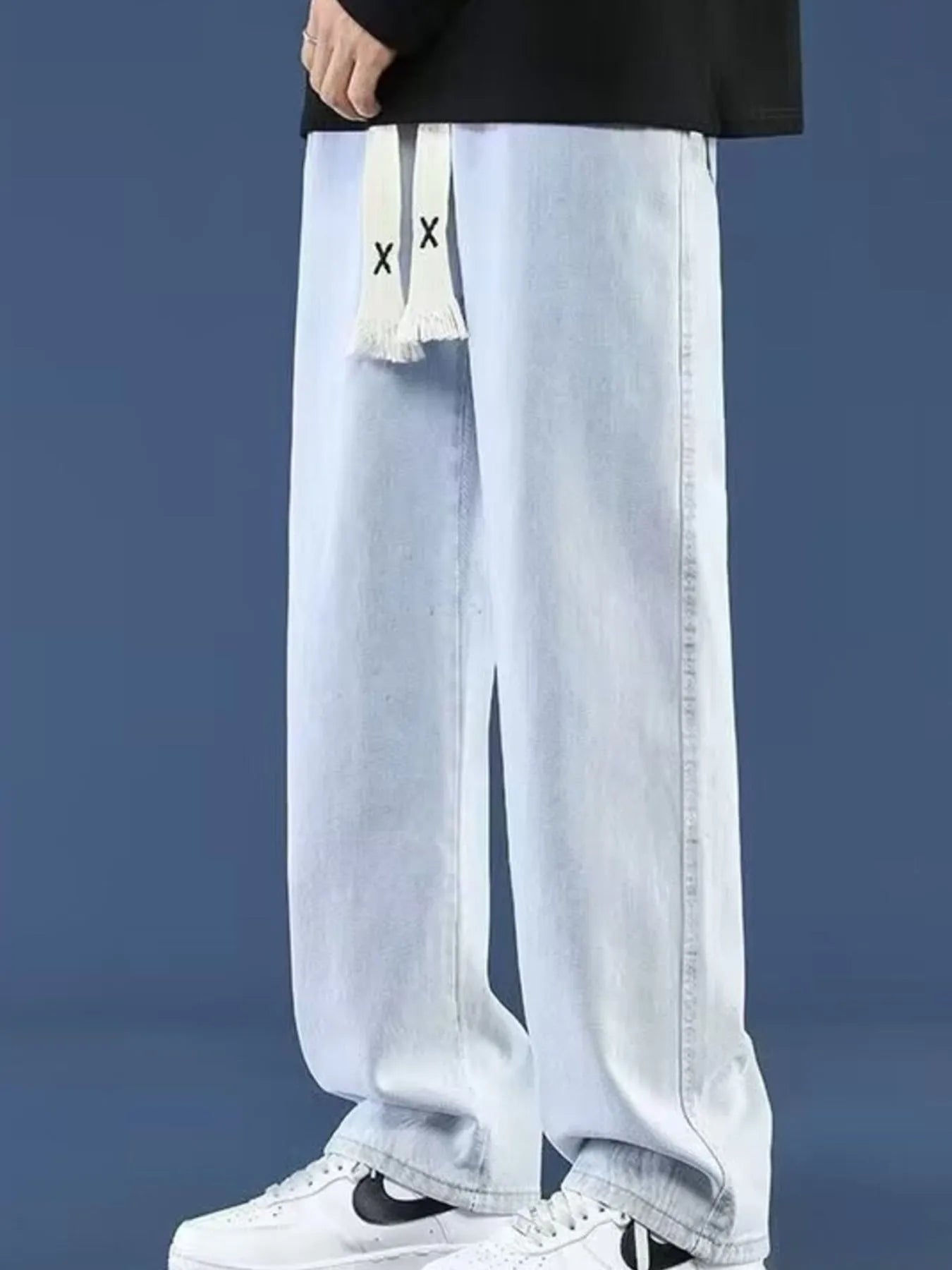 Men's Full Size Wide Leg Jeans Plus Size - Tigbul's Variety Fashion Shop
