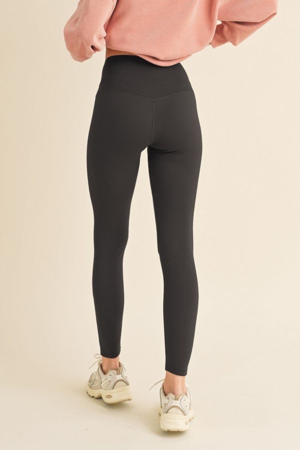 Black Fleece Lined High Waisted Leggings - Tigbul's Variety Fashion Shop