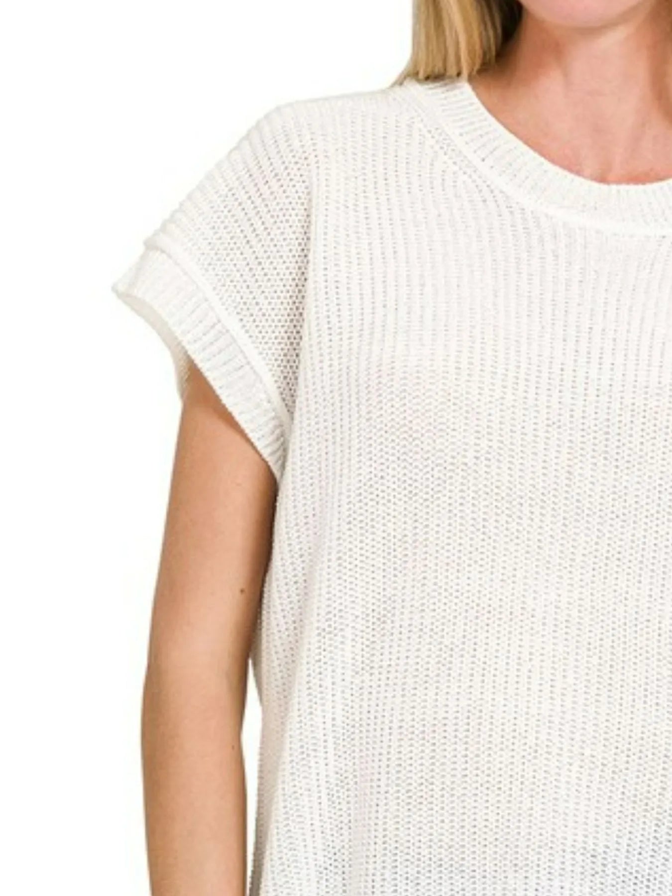 Zenana Oversized Crew Neck Sweater - Tigbul's Variety Fashion Shop