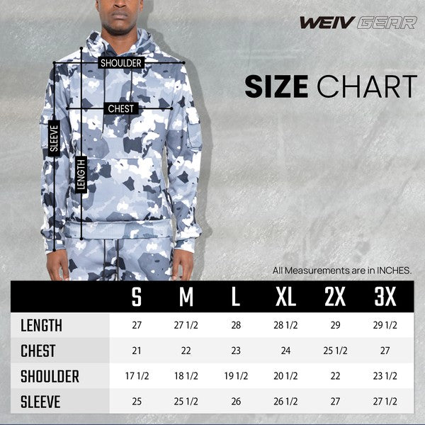 FULL CAMO HOODIE COTTON SWEAT SET - Tigbul's Variety Fashion Shop
