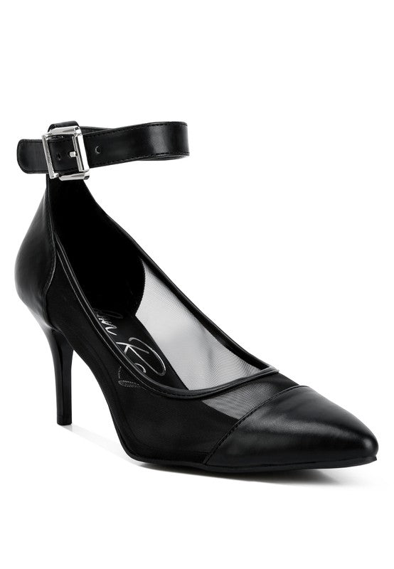Hearst Mesh Pump Sandals - Tigbul's Variety Fashion Shop