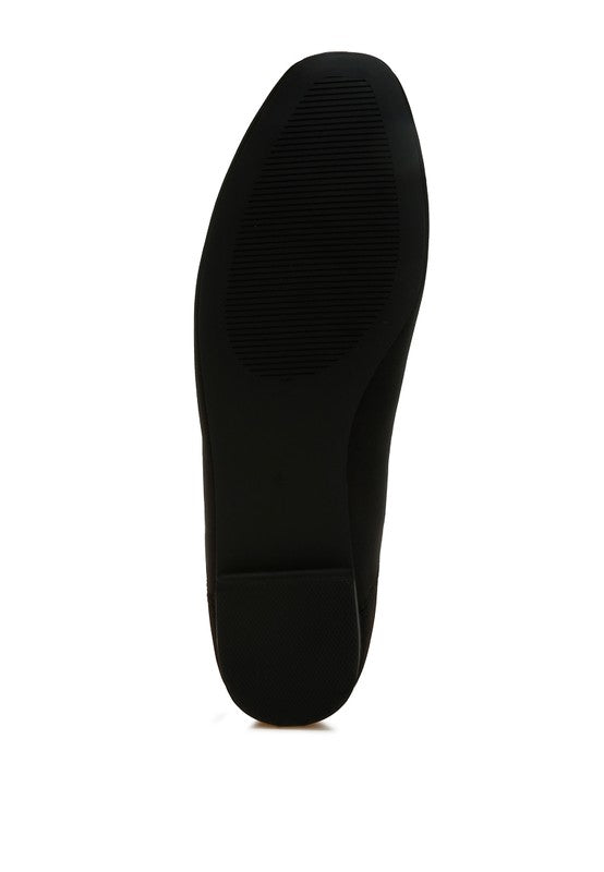 Fearless Satin Bow Embellished Ballerinas - Tigbul's Variety Fashion Shop