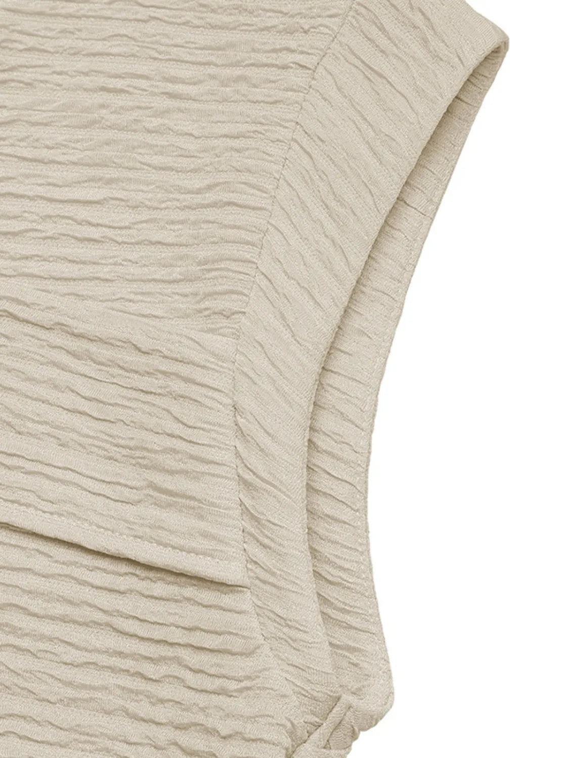 Asymmetrical Short Sleeve Top - Tigbul's Variety Fashion Shop
