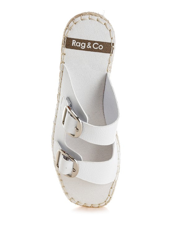 Palala Genuine Soft Leather Square Toe Espadrilles - Tigbul's Variety Fashion Shop