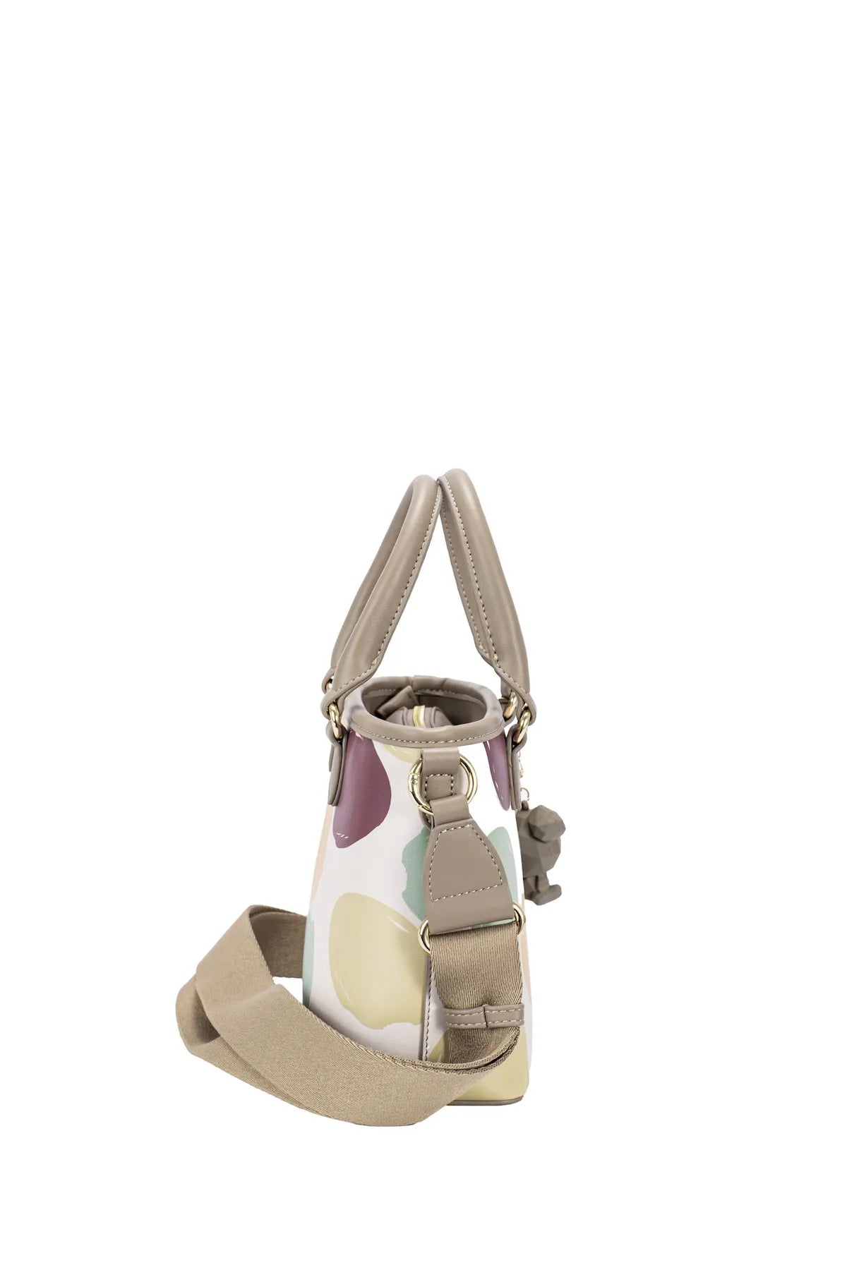 David Jones Colorful Polka Dot Handbag - Tigbul's Variety Fashion Shop