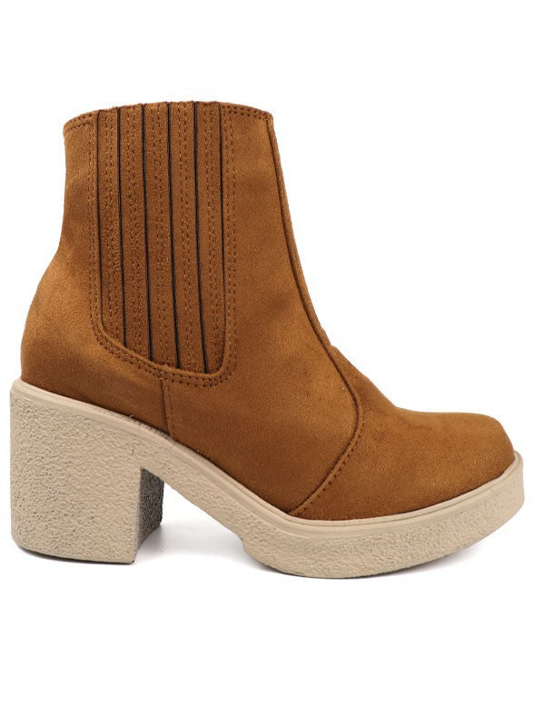 Slip on Chunk Boot - Tigbul's Variety Fashion Shop