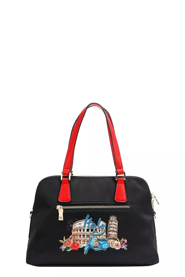 Nicole Lee USA Martha Travels Italy - Dome Satchel - Tigbul's Variety Fashion Shop