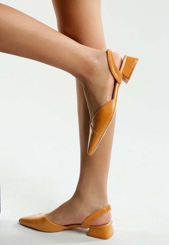 Tijay Soft Real Leather Slingback Sandals - Tigbul's Variety Fashion Shop