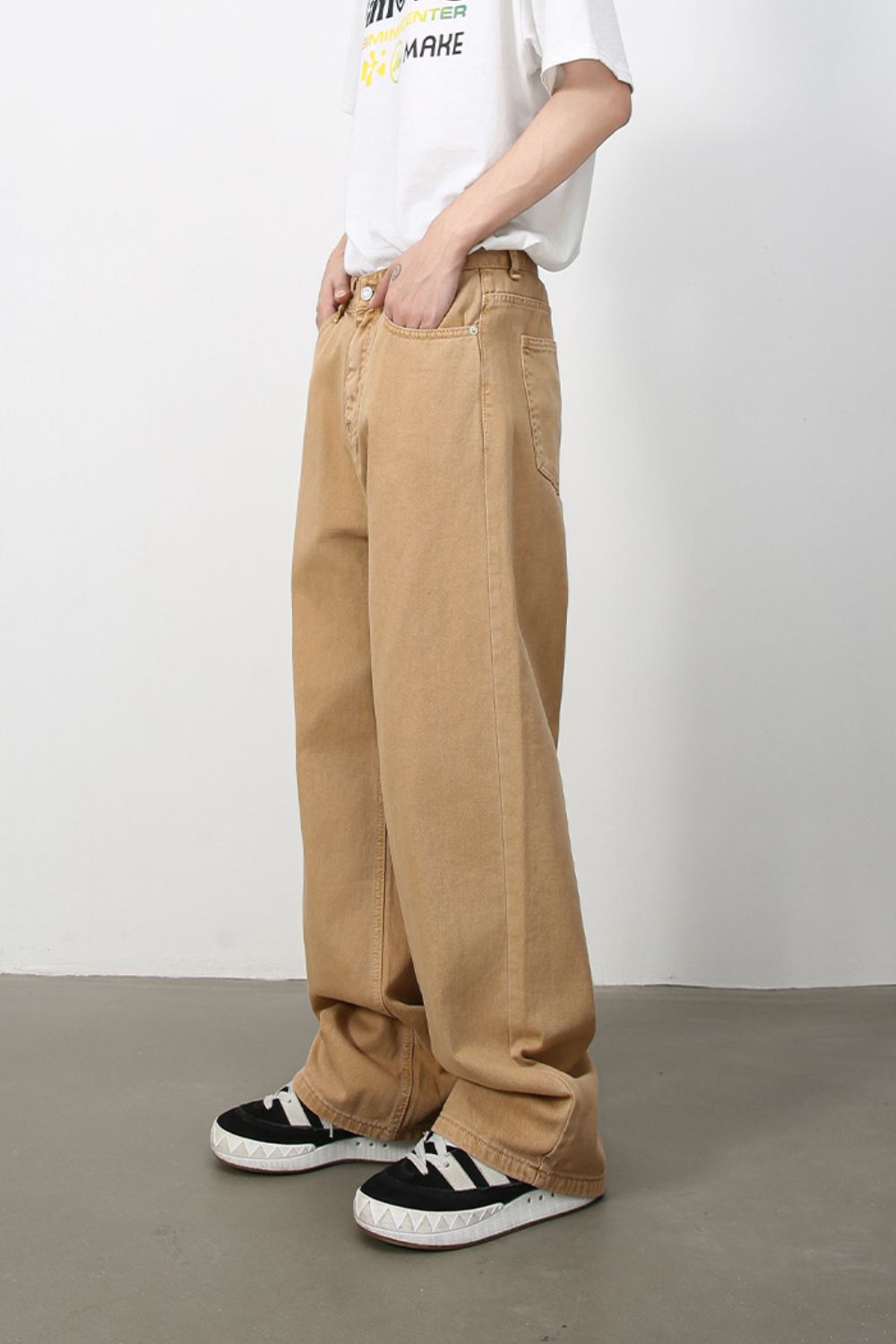 Men's Mid Rise Baggy Jeans - Tigbul's Variety Fashion Shop