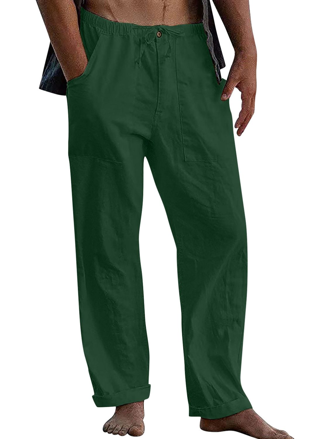 Men's Full Size Loose Fit Pants Plus Size - Tigbul's Variety Fashion Shop