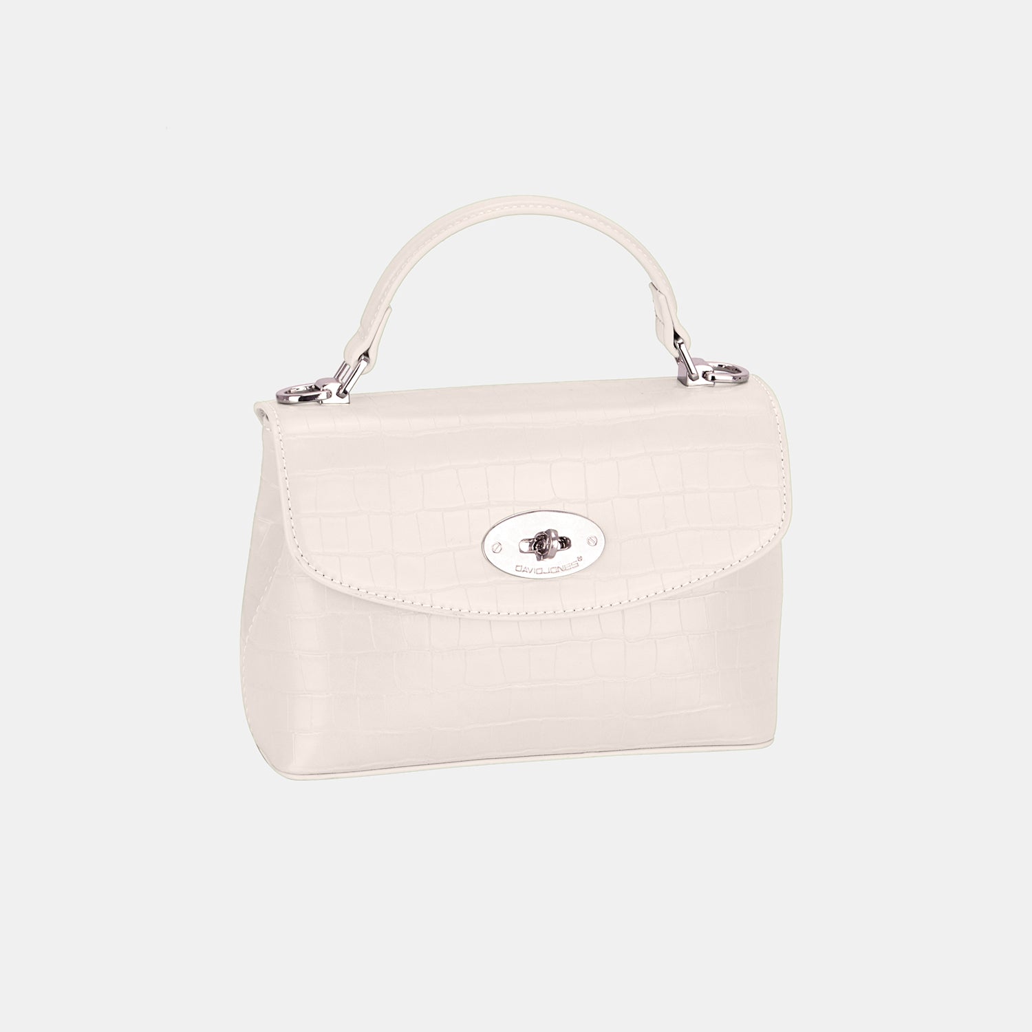 David Jones Texture PU Leather Handbag - Tigbul's Variety Fashion Shop
