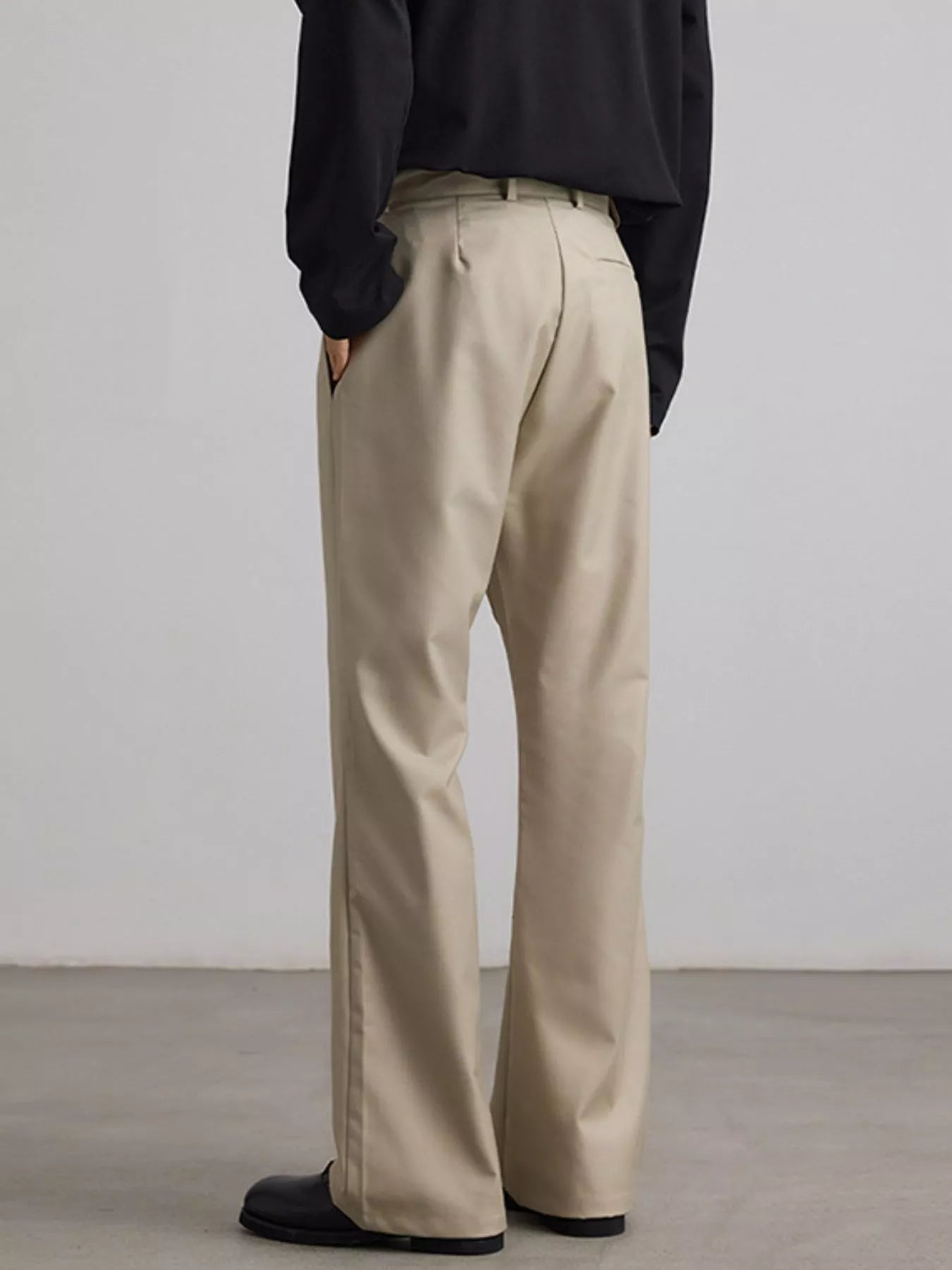 Men's Wide Leg Casual Pants - Tigbul's Variety Fashion Shop