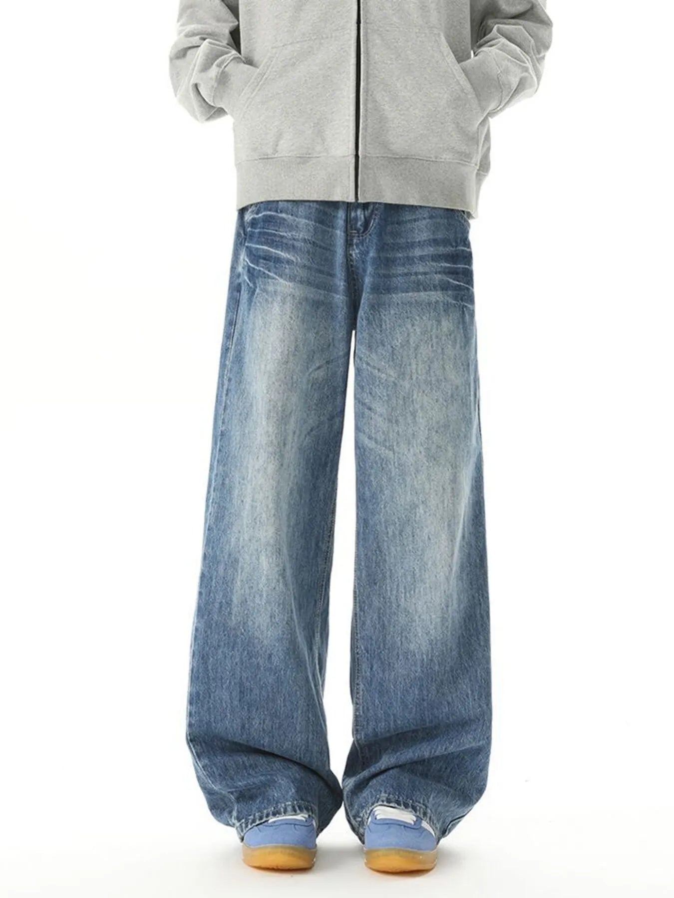 Men's Wide Leg Jeans - Tigbul's Variety Fashion Shop