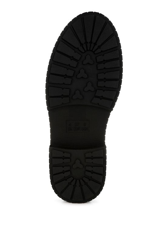 Grosbeak Horsebit Chunky Loafers - Tigbul's Variety Fashion Shop