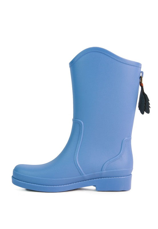 Overcloud Stylish High Rainboots - Tigbul's Variety Fashion Shop