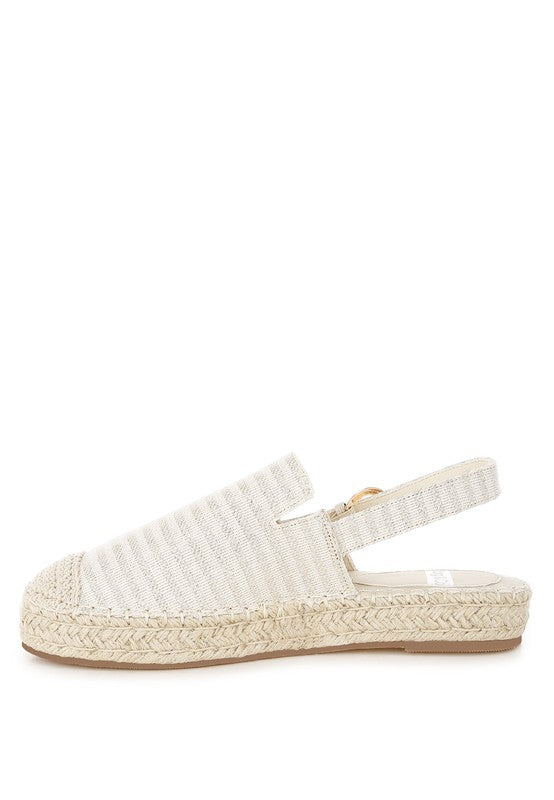 Zalli Canvas Espadrilles Sandals - Tigbul's Variety Fashion Shop