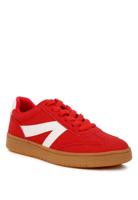 Zoomer Contrasting Patchwork Chunky Sneakers - Tigbul's Variety Fashion Shop