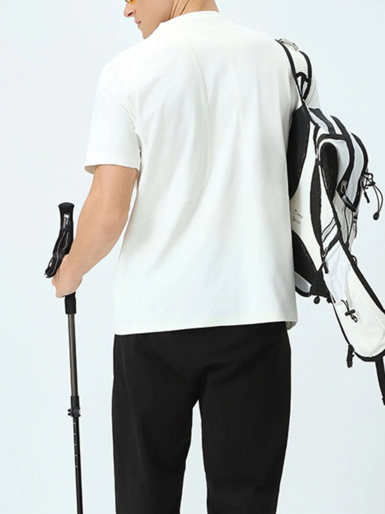 Men's Plus Size Round Neck Short Sleeve Active T-Shirt - Tigbul's Variety Fashion Shop