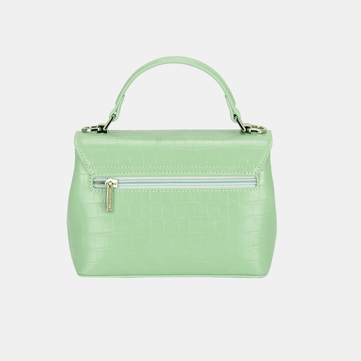David Jones Texture PU Leather Handbag - Tigbul's Variety Fashion Shop