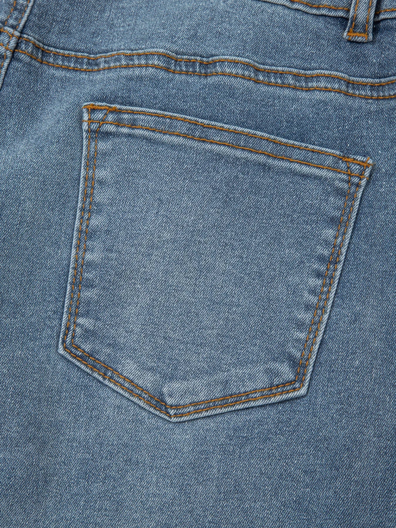 High-Waisted Flare Jeans with Seam Detail - Tigbul's Variety Fashion Shop