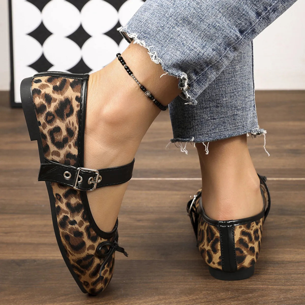 Square Toe Flats Slip-Ons - Tigbul's Variety Fashion Shop