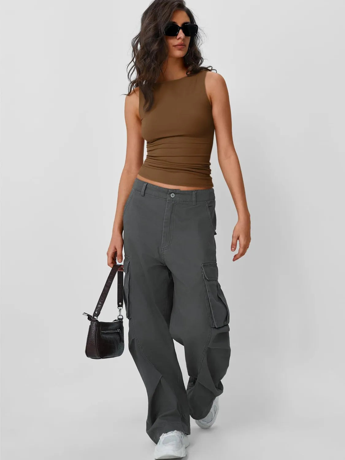 2 Piece Round Neck Tank - Tigbul's Variety Fashion Shop