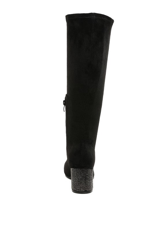 Sinaloa Microfiber Knee High Boots - Tigbul's Variety Fashion Shop