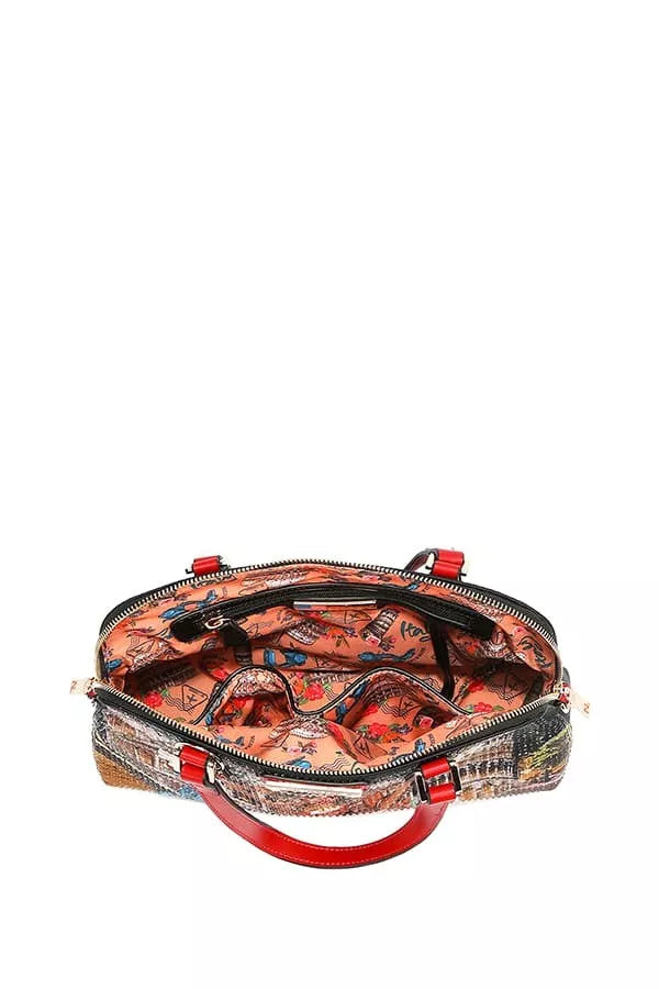 Nicole Lee USA Martha Travels Italy - Dome Satchel - Tigbul's Variety Fashion Shop