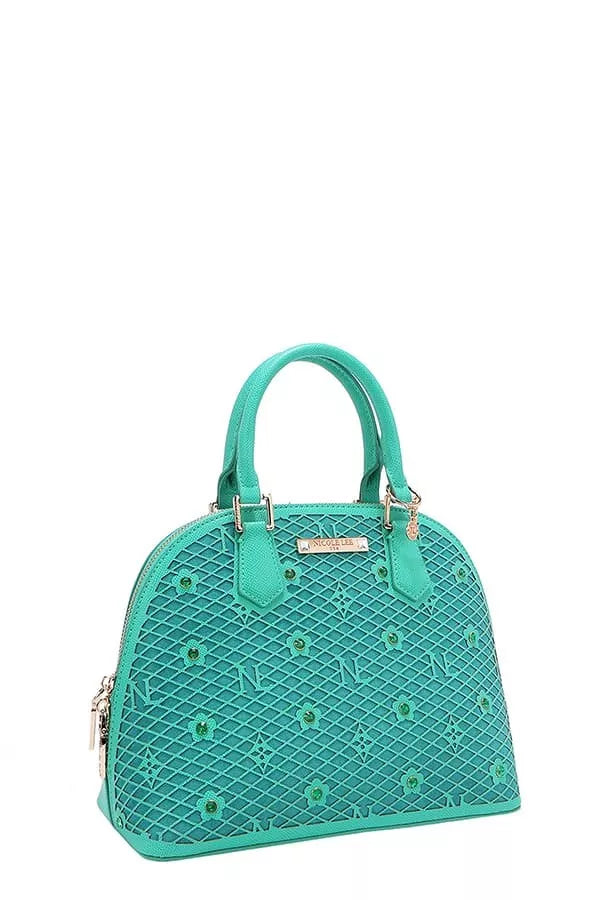 Nicole Lee USA Gracie Dome Satchel - Tigbul's Variety Fashion Shop