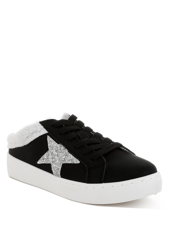 Moxie Fur Collar Slip On Sneakers - Tigbul's Variety Fashion Shop