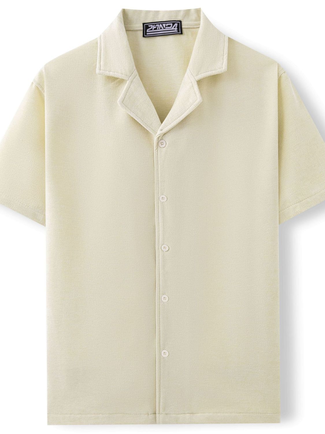 Men's Plus Size Button Down Short Sleeve Shirt - Tigbul's Variety Fashion Shop