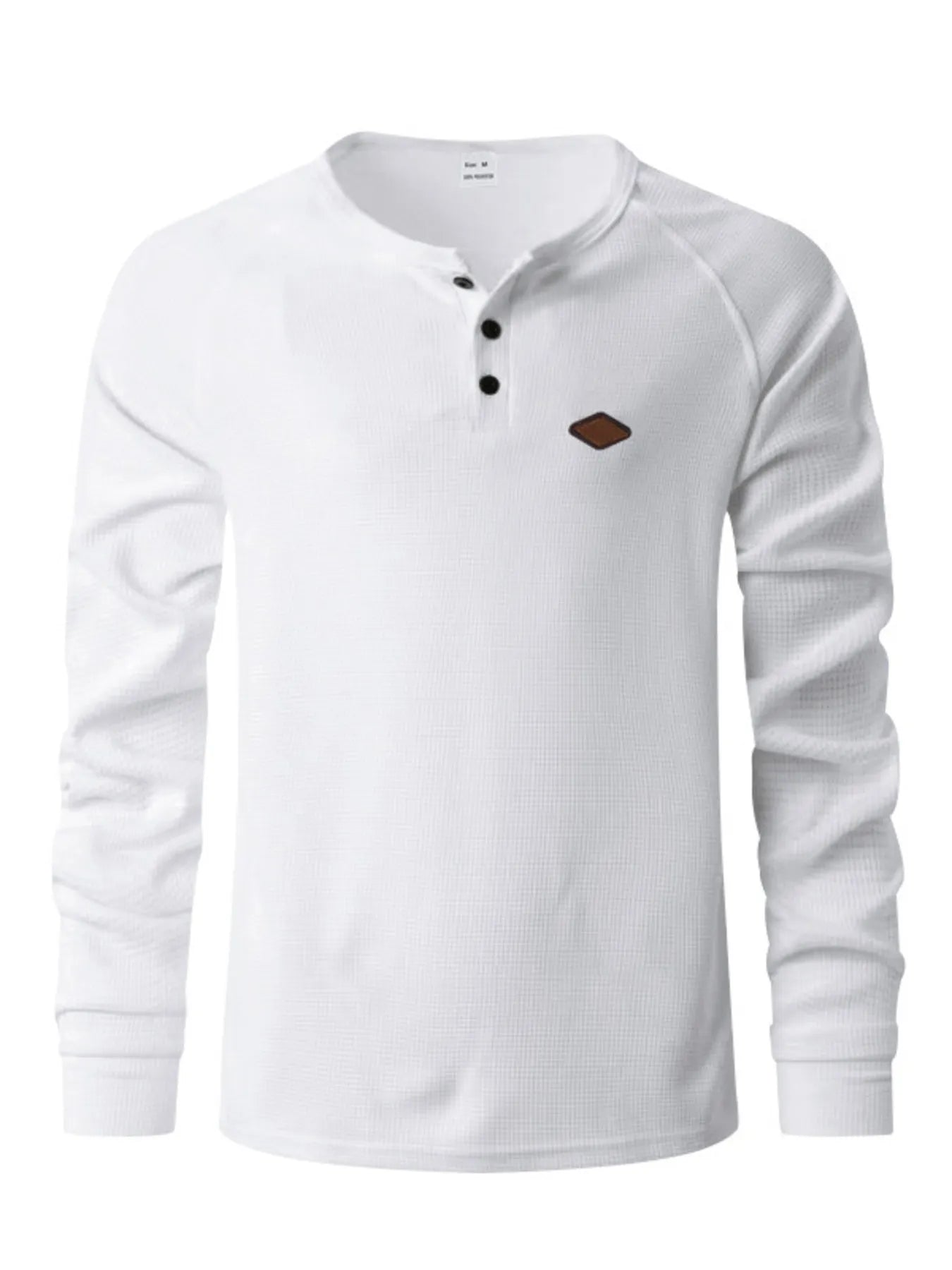 Men's Full Size Button Detail Long Sleeve T-Shirt Plus Size - Tigbul's Variety Fashion Shop