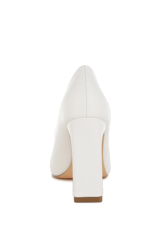 Shacarri Faux Leather Pumps - Tigbul's Variety Fashion Shop